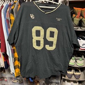 Urban Outfitters Black V-Neck Tee with '89' Print